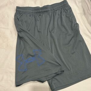 Under Armour Men's Athletic Shorts in Gray and Blue